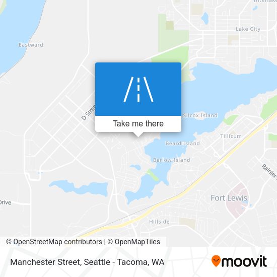 Manchester Street map
