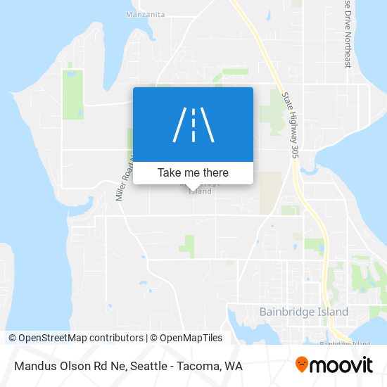 Mandus Olson Rd Ne map