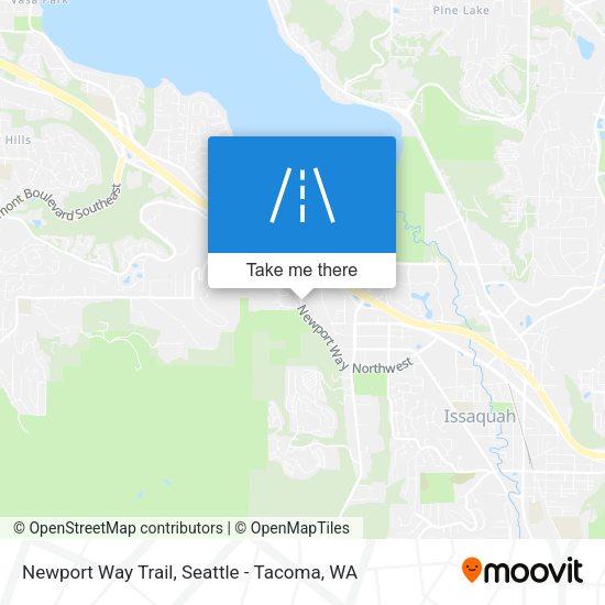 Newport Way Trail map
