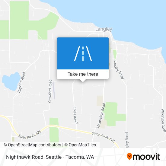 Mapa de Nighthawk Road