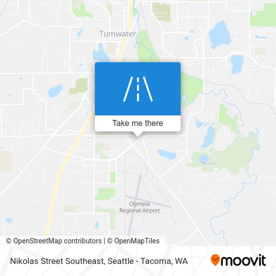Mapa de Nikolas Street Southeast