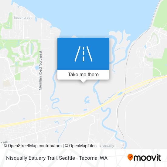 Nisqually Estuary Trail map