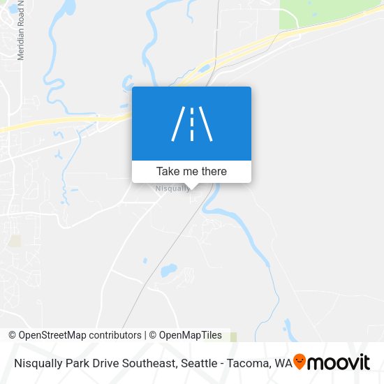 Nisqually Park Drive Southeast map