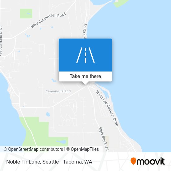 Mapa de Noble Fir Lane