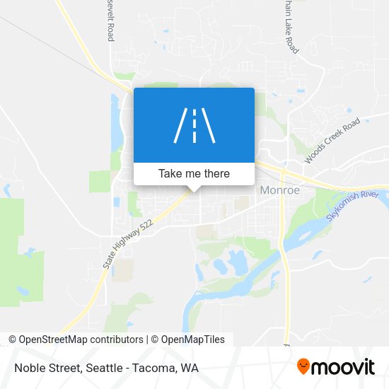 Mapa de Noble Street