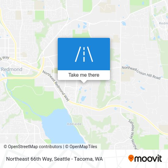 Mapa de Northeast 66th Way