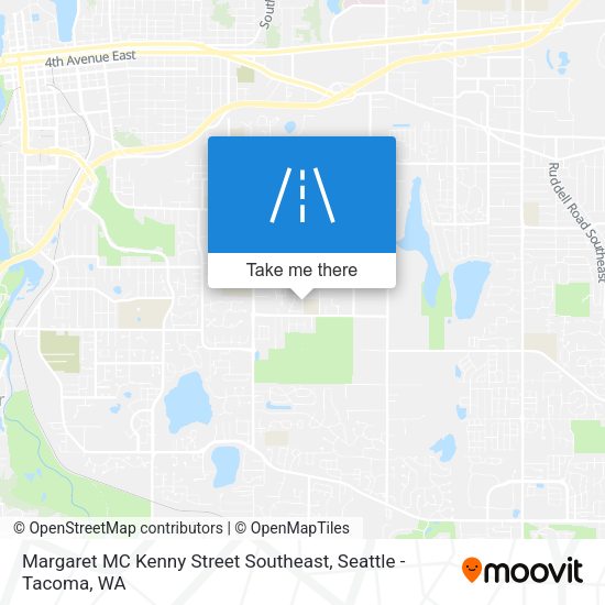 Mapa de Margaret MC Kenny Street Southeast