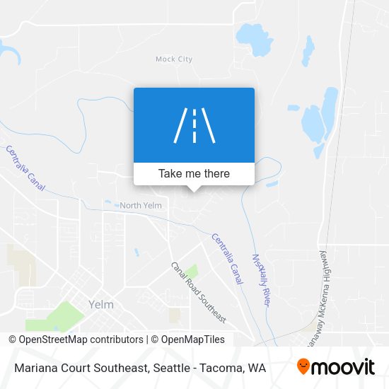 Mapa de Mariana Court Southeast