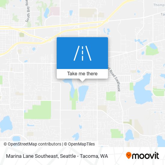 Marina Lane Southeast map
