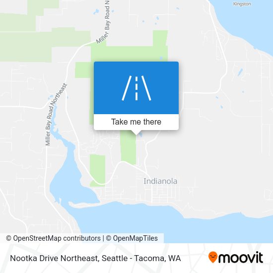 Nootka Drive Northeast map