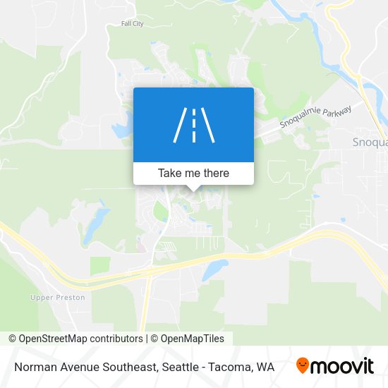Norman Avenue Southeast map