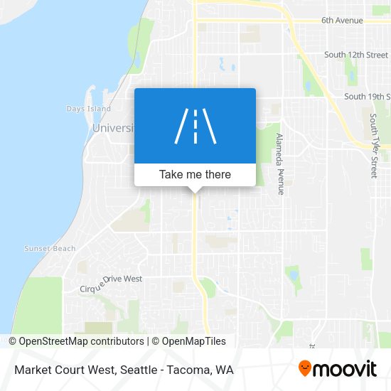 Market Court West map