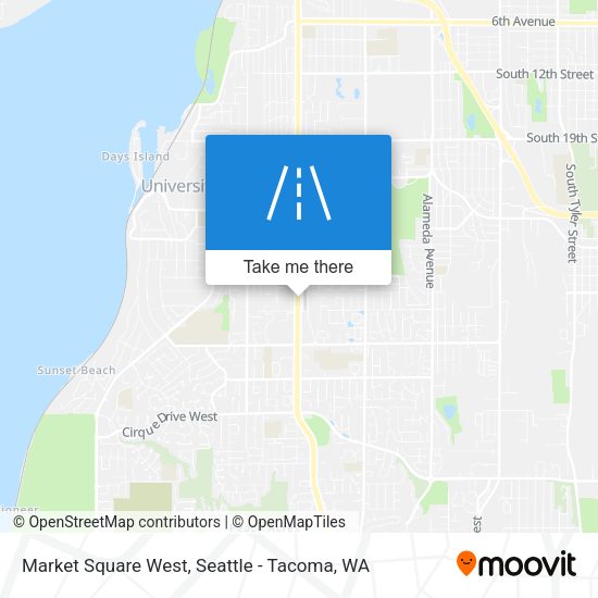 Market Square West map