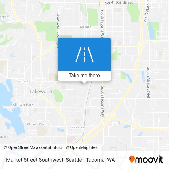 Market Street Southwest map