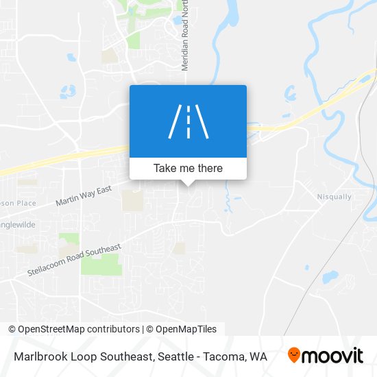 Marlbrook Loop Southeast map