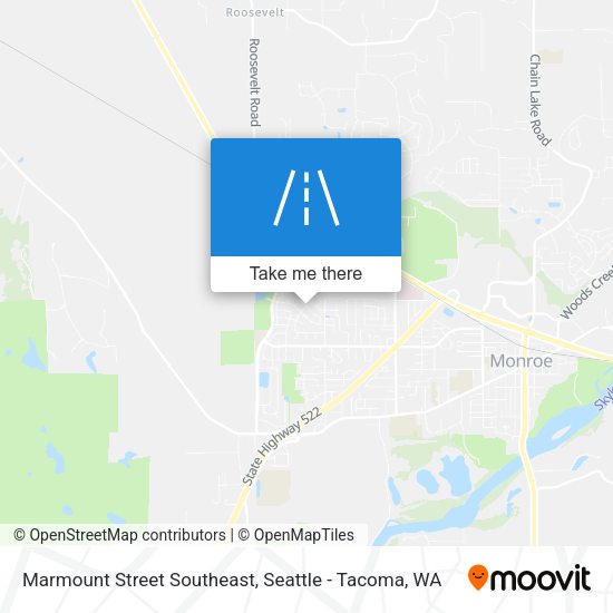 Mapa de Marmount Street Southeast