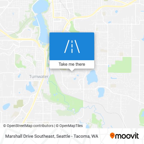 Mapa de Marshall Drive Southeast