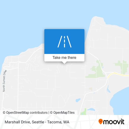 Marshall Drive map