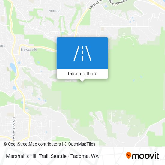 Mapa de Marshall's Hill Trail