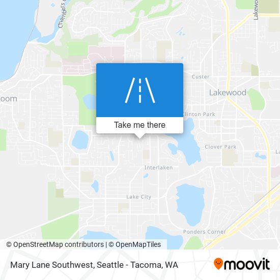 Mary Lane Southwest map
