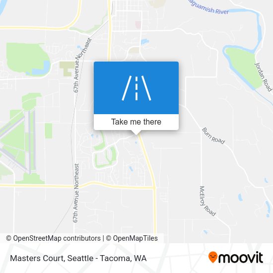 Masters Court map