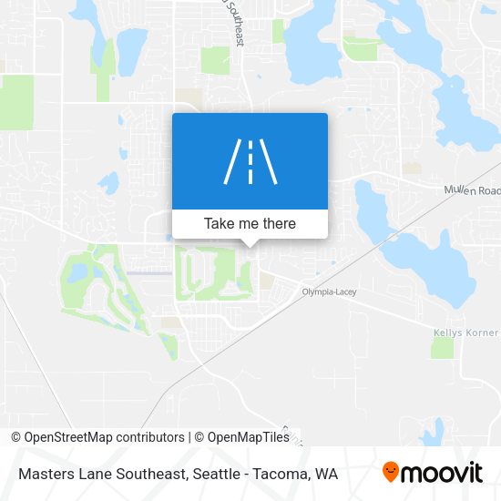 Mapa de Masters Lane Southeast