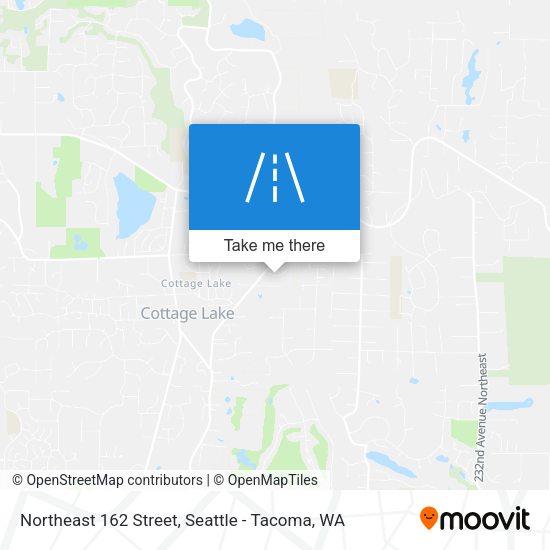 Mapa de Northeast 162 Street