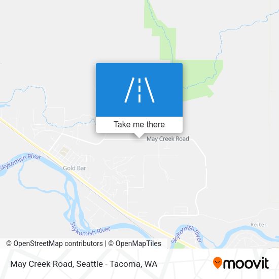 Mapa de May Creek Road