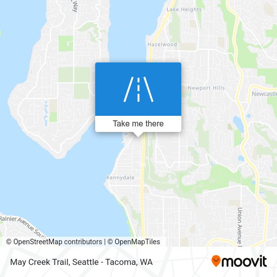 May Creek Trail map