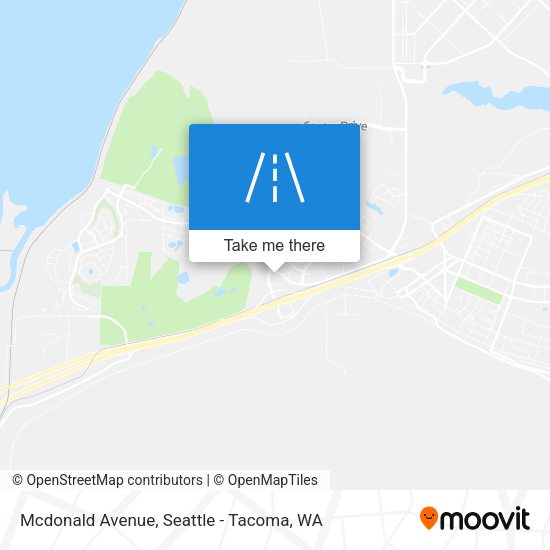 Mcdonald Avenue map