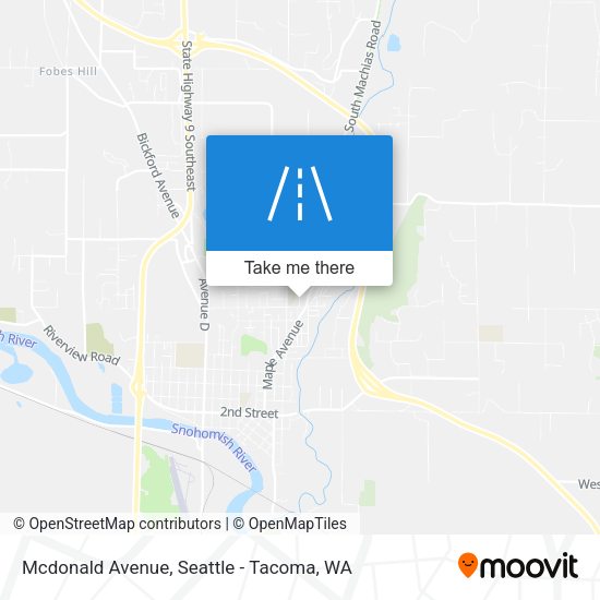 Mcdonald Avenue map