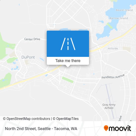 Mapa de North 2nd Street
