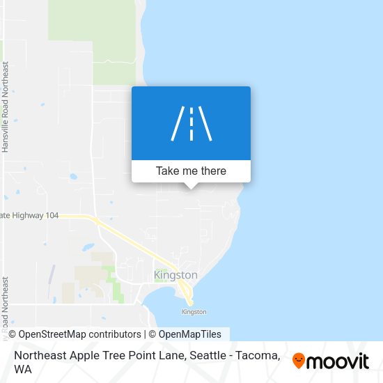 Mapa de Northeast Apple Tree Point Lane
