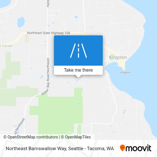 Mapa de Northeast Barnswallow Way