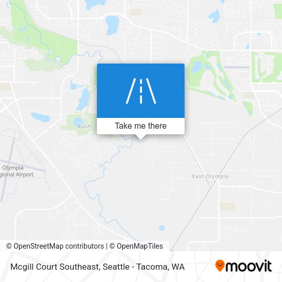 Mapa de Mcgill Court Southeast