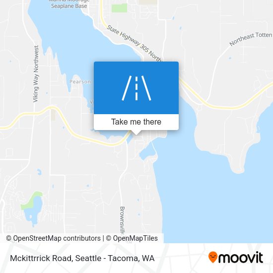 Mckittrrick Road map
