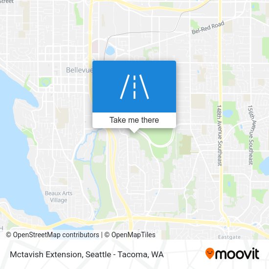 Mctavish Extension map