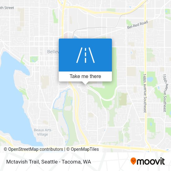 Mctavish Trail map