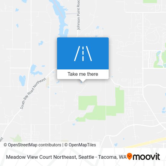 Meadow View Court Northeast map