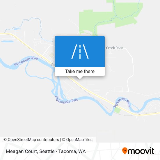 Mapa de Meagan Court