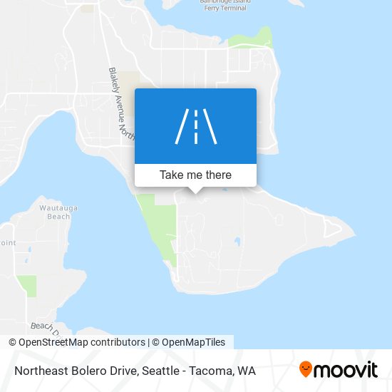 Mapa de Northeast Bolero Drive