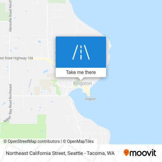 Mapa de Northeast California Street