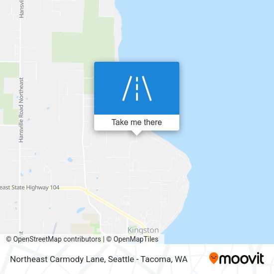 Mapa de Northeast Carmody Lane