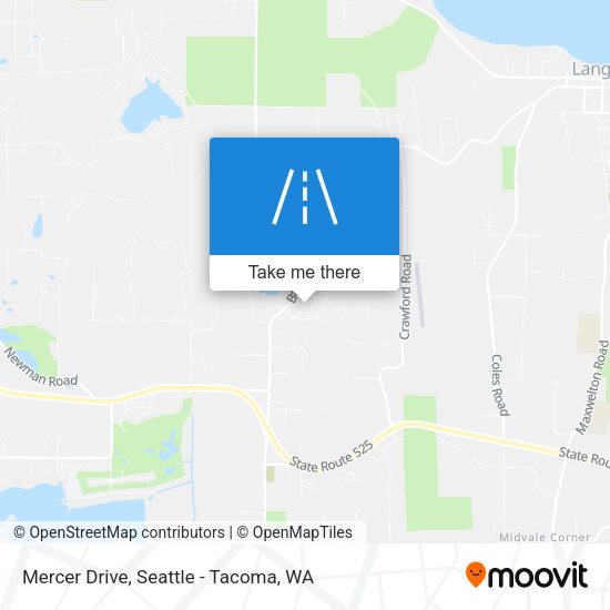 Mapa de Mercer Drive