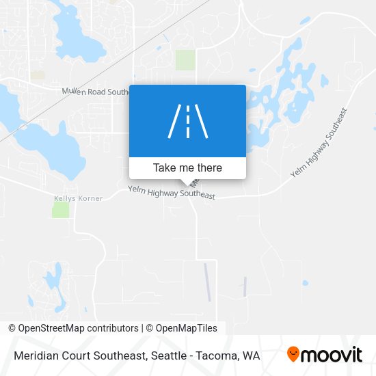 Meridian Court Southeast map