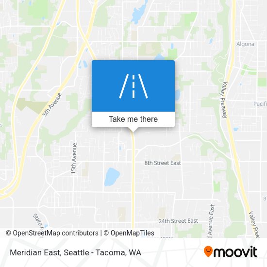 Meridian East map
