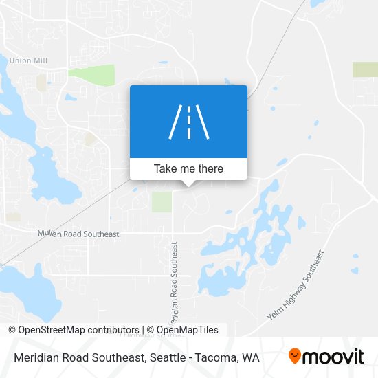 Mapa de Meridian Road Southeast
