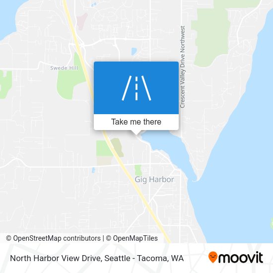 North Harbor View Drive map
