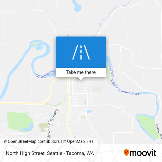 Mapa de North High Street