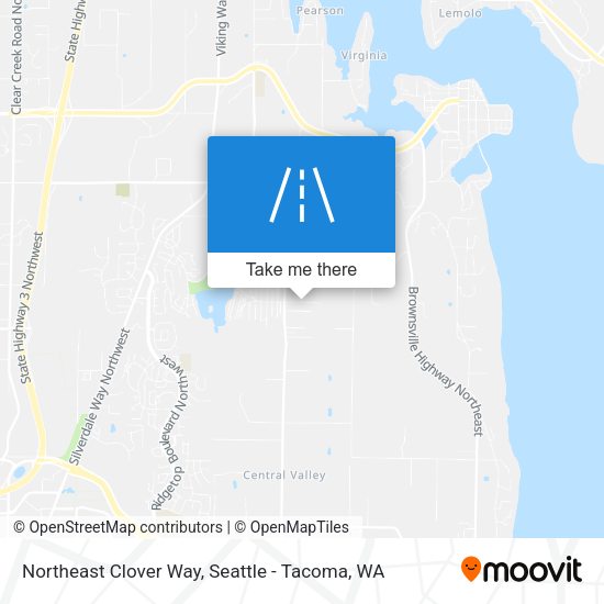 Mapa de Northeast Clover Way